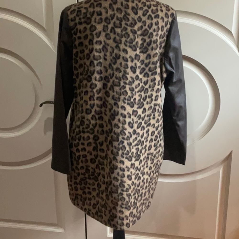 NWT MICHAEL KORS COAT IN LEOPARD PRINT - Picture 8 of 9